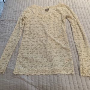 Free People Lace Top